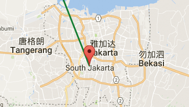 印尼数据中心地图