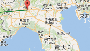 意大利数据中心地图